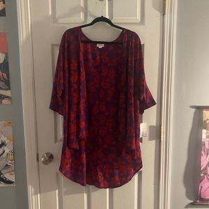 Lularoe Floral coverup kimono